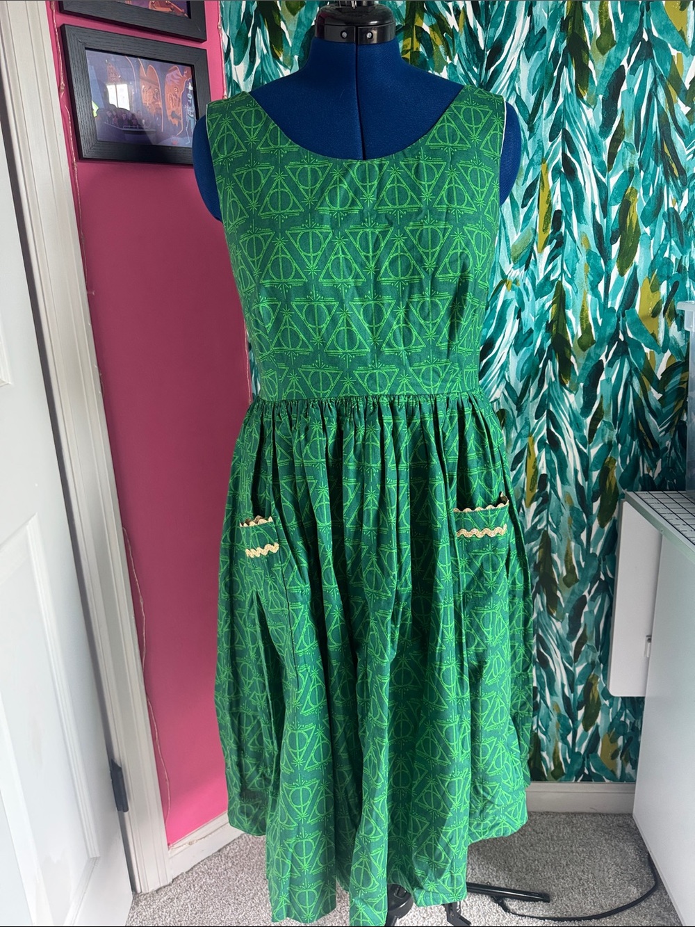 Handmade Deathly Hallows dress